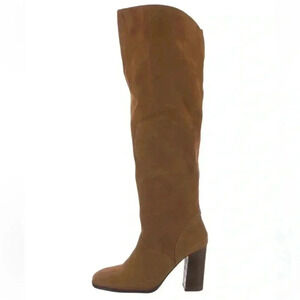 SPELL Cha Cha Slouch boots  Tan Suede Size 42Euro or 11 US